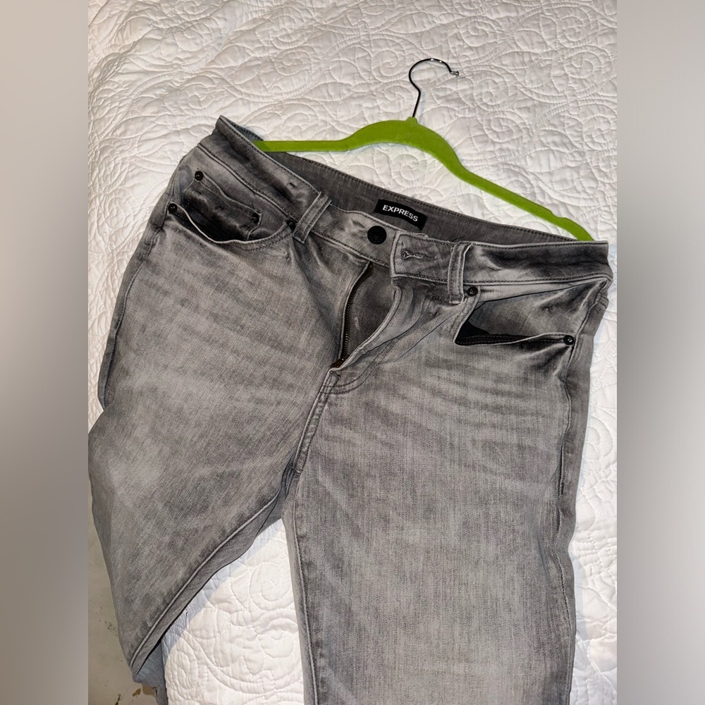 Washed out jeans